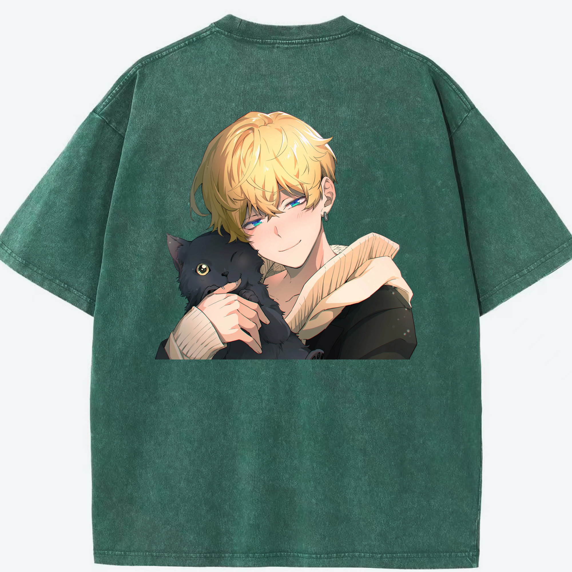 （画像用） 東京リベンジャーズ Tokyo Revengers 綿100% ヴィンテージ風 半袖Tシャツ（背面プリント）
